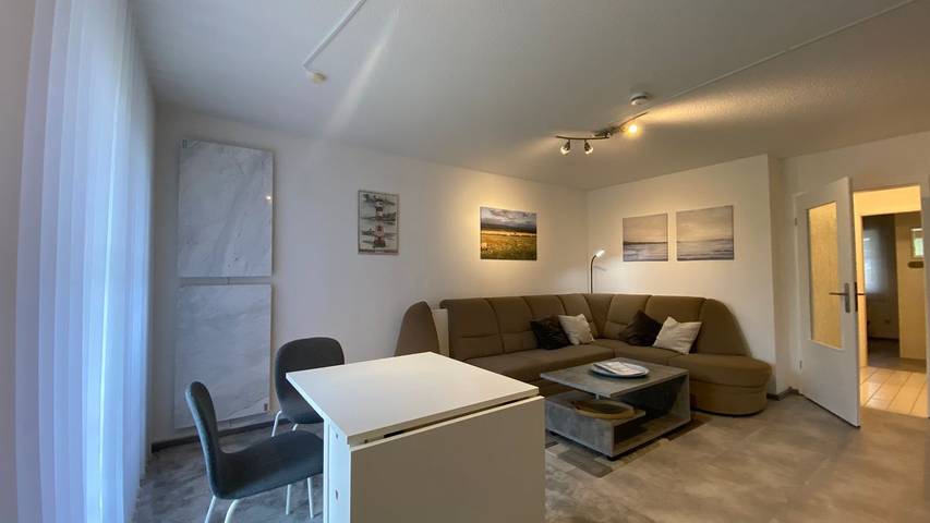 Ganze Wohnung, Komfortable und modernes Zwei-Raum-Appartement unter Rest in Badestrand Büsumer Deichhausen, Büsumer Deichhausen