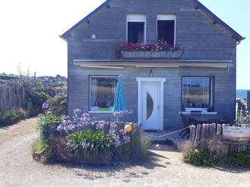 Gîte pour 8 personnes, avec vue ainsi que jardin et terrasse dans Plage du Sillon de Talbert