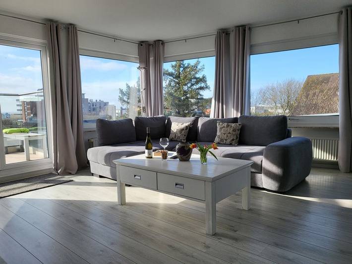 Ferienwohnung für 4 Personen, mit Balkon auf Eiderstedt