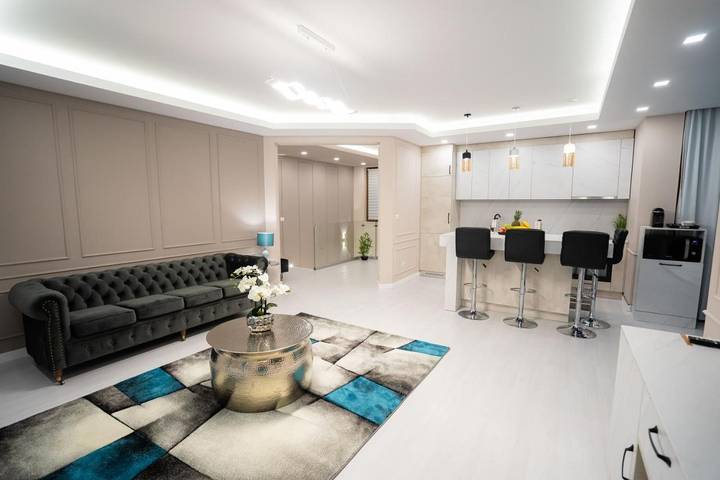 Appart’hôtel pour 4 personnes, avec jardin et vue