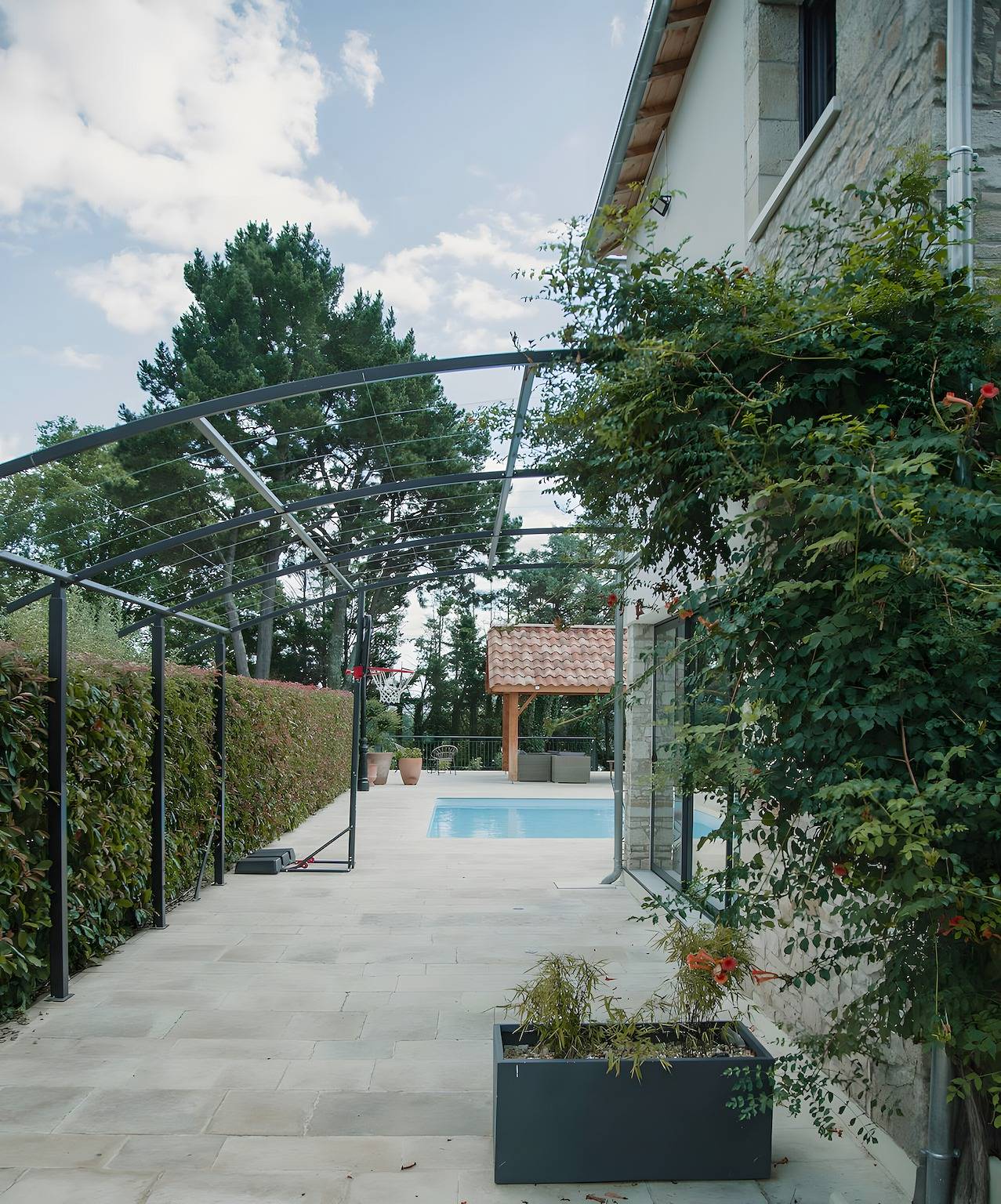 Villa l'ermitage de la tilleraie entre viñedos de Pécharmant in Bergerac, Périgord Pourpre