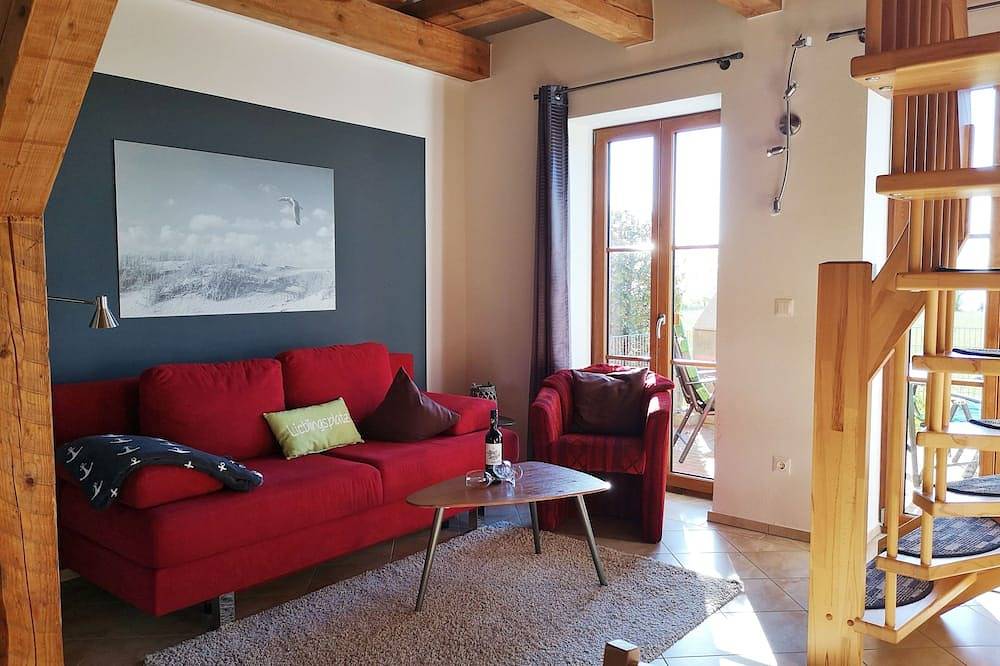 Ganze Wohnung, Sehr gemütliche 2-Raum-Wohnung mit Meerblick in Meschendorf, Rerik