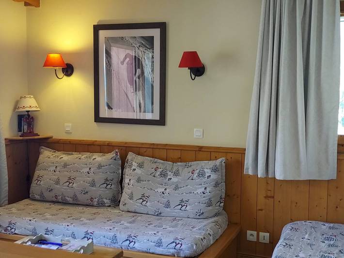 Apartamento entero, Acogedor apartamento de 1 hab en Valmorel, cerca de los remontes y del centro, con balcón in Valmorel, Les Avanchers-Valmorel