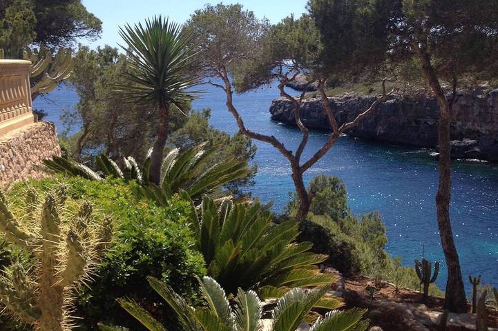 Villa pour 4 personnes, avec jardin et balcon à Cala Pi