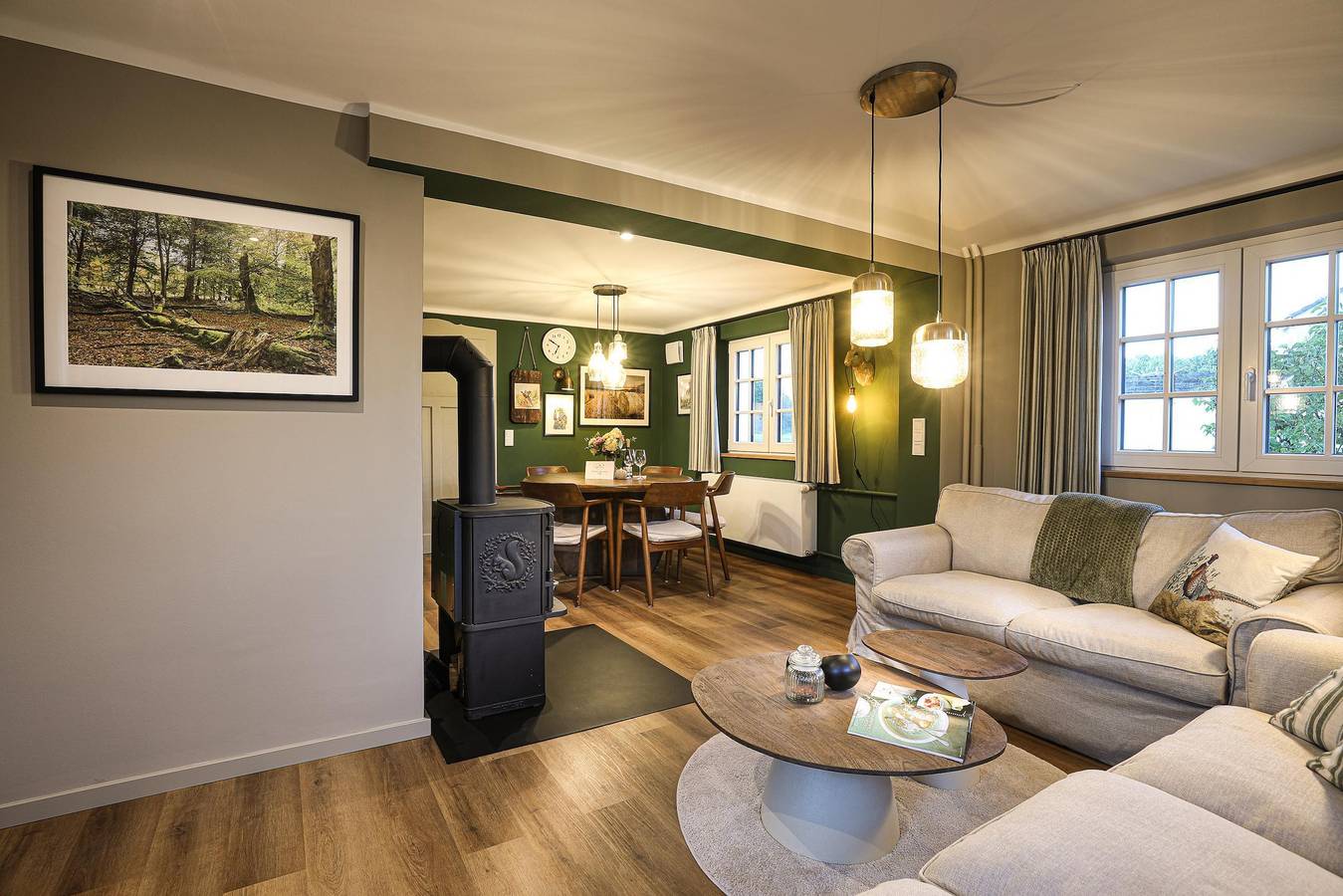 Ferienhaus mit Sauna und Terrasse in Dienstweiler, Saar-Nahe-Bergland