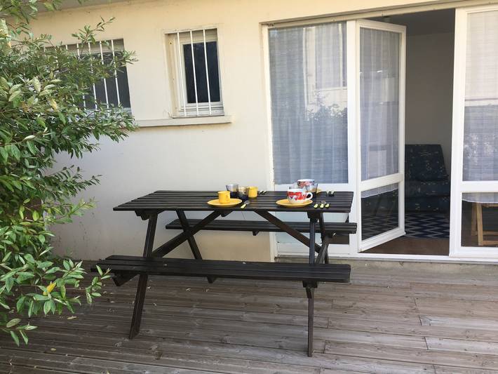 Gîte pour 2 personnes, avec terrasse, animaux acceptés à Merville-Franceville-Plage - 3