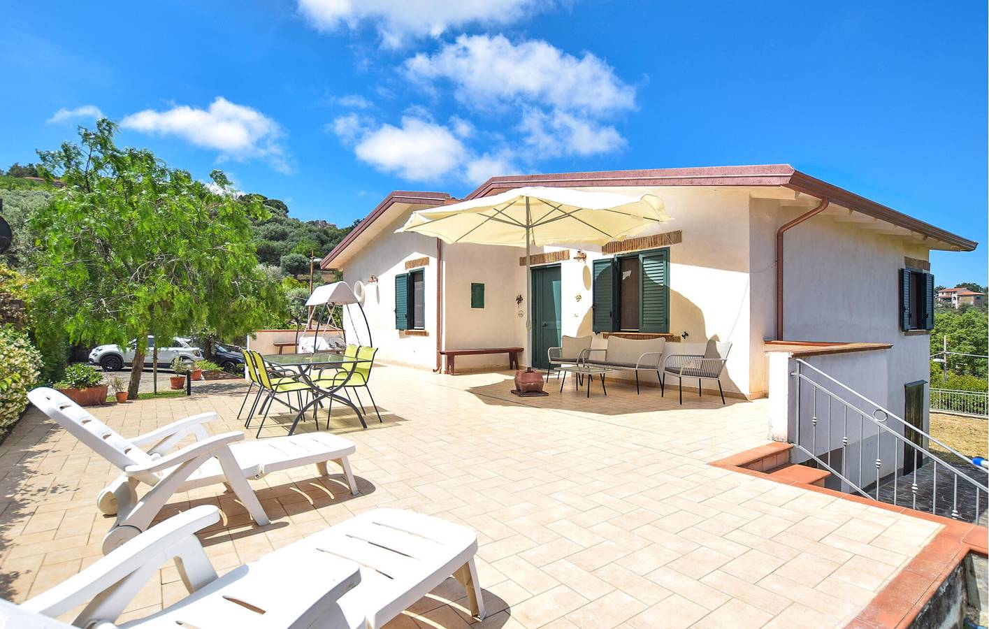 Gemütliches Apartment mit Pool, Garten und Parkplatz in der Nähe des Stadtzentrums in Perdifumo, Cilento Coast