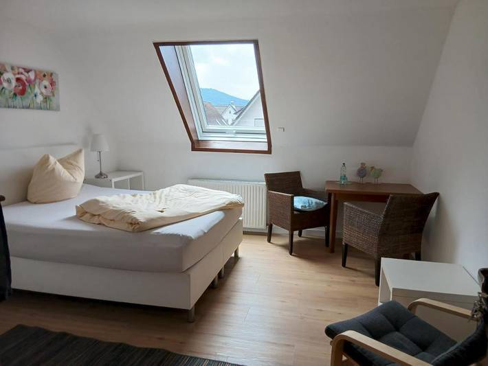 Gästehaus für 2 Personen, mit Ausblick