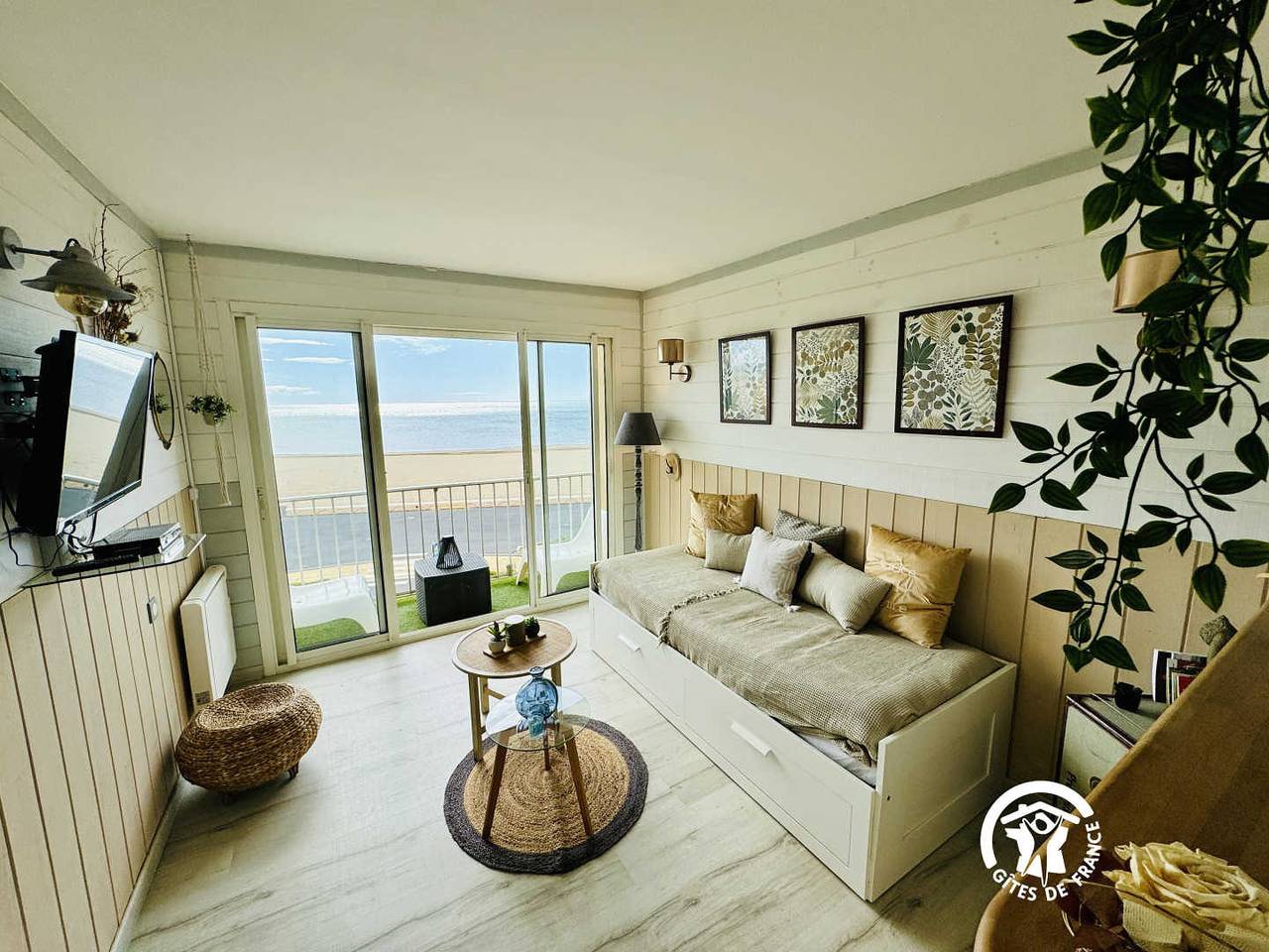 Casa de huéspedes para 2 personas con terraza in Narbonne Plage, Narbona