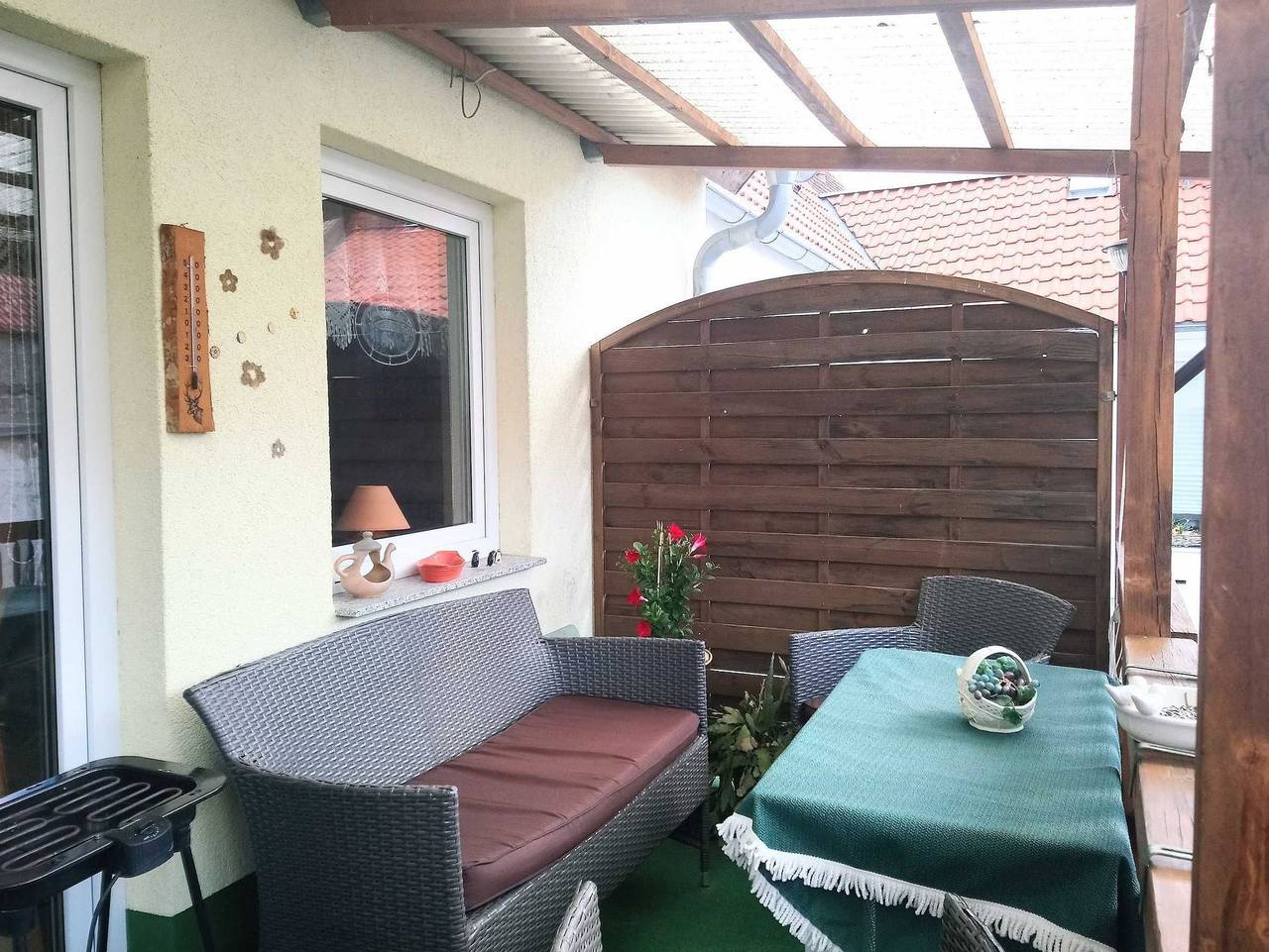 Ganze Ferienwohnung, Tetjes Horstel - Ferienwohnung mit Balkon in Teterow, Mecklenburgische Seenplatte