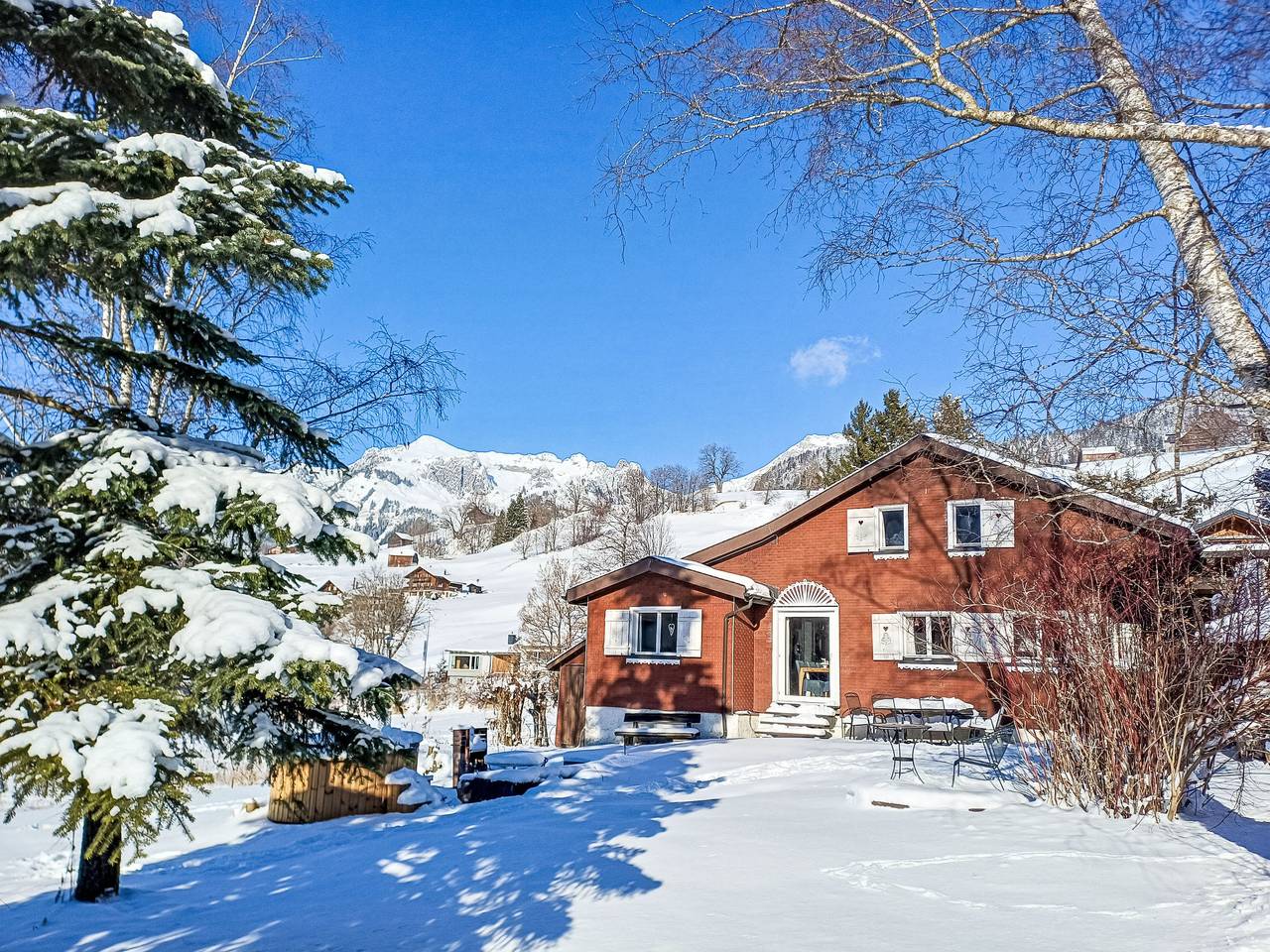 Chalet Chic+Hot Pot in Alt st. Johann (Alpen), Wildhaus-Alt St. Johann