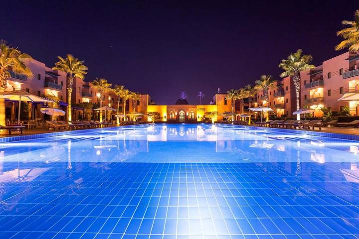 Hôtel pour 2 personnes, avec jardin ainsi que vue et piscine au Maroc
