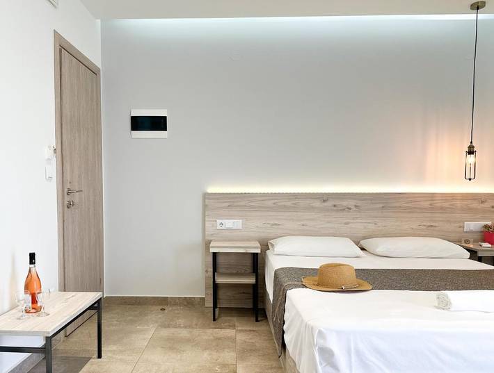 Ferienhaus für 4 Personen, mit Ausblick und Balkon, kinderfreundlich in Sarti