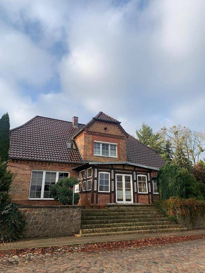 Ferienwohnung für 3 Personen, mit Balkon und Terrasse sowie Garten und Ausblick in Vogelsang-Warsin