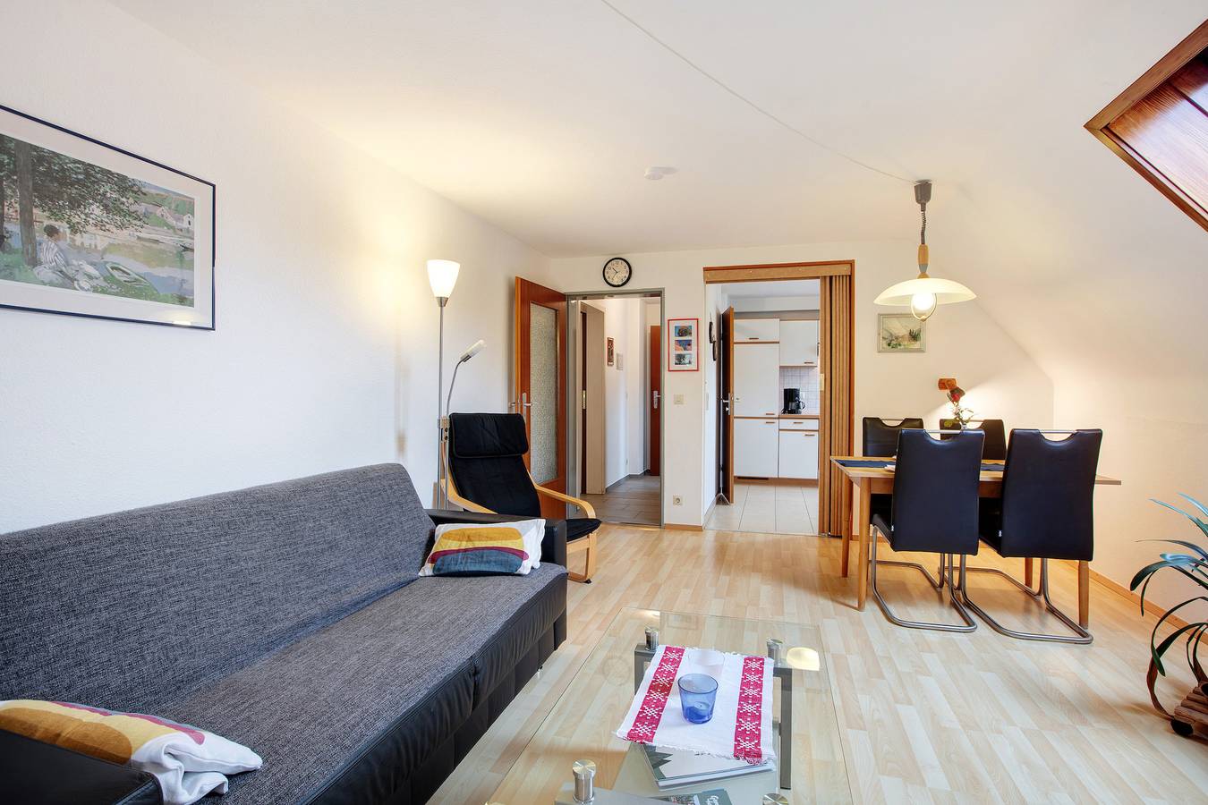 Ganze Wohnung, Ferienwohnung 'Appartement B, 66qm' mit Gemeinschaftsgarten, Balkon und Wi-Fi in Suedlicher Schwarzwald, Sankt Blasien