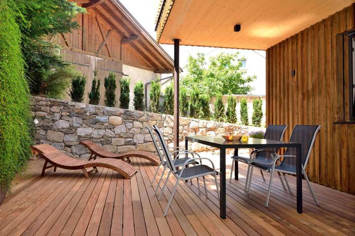 Chalet for 4 people, with garden and sauna, with pets in Dolomite Alps