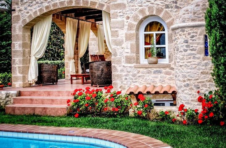 Villa für 4 Personen, mit Ausblick und Pool sowie Garten in Chania und Umgebung - 4
