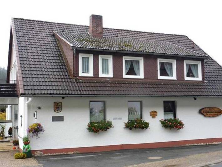 Ferienwohnung für 3 Personen, mit Balkon und Terrasse sowie Garten und Ausblick in Altenau