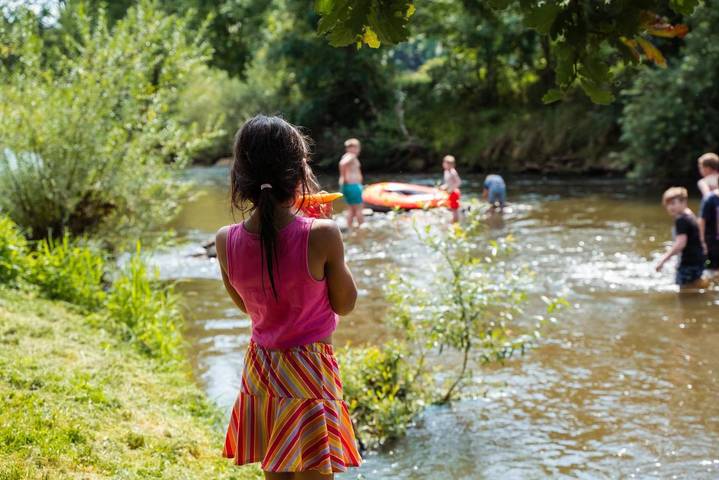 Location de vacances pour 6 personnes, avec bassin pour enfant et piscine, animaux acceptés à Tintigny - 2