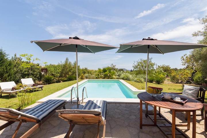 Finca für 4 Personen, mit Terrasse und Garten sowie Pool in Caimari - 2