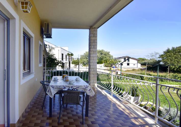 Ferienwohnung für 5 Personen, mit Balkon/Terrasse