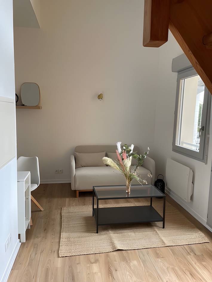 Licht appartement met 2 slaapkamers, balkon en parkeerplaats in La Rochelle in La Rochelle, La Rochelle en omgeving