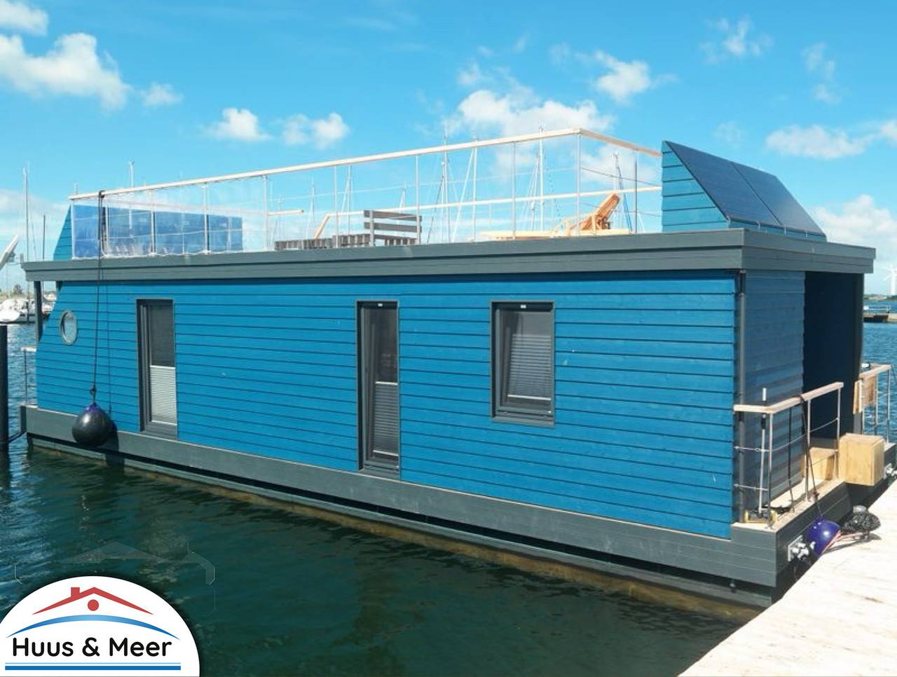 Hausboot Kaddi`s Sundream - Huus & Meer in Burg auf Fehmarn, Ostholstein