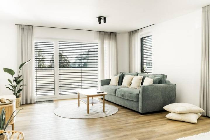 Ferienwohnung für 6 Personen, mit Ausblick und Balkon, kinderfreundlich in Günzburg - 3