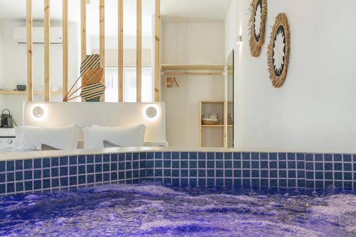 Appartement de vacances pour 2 personnes, avec jacuzzi et balcon
