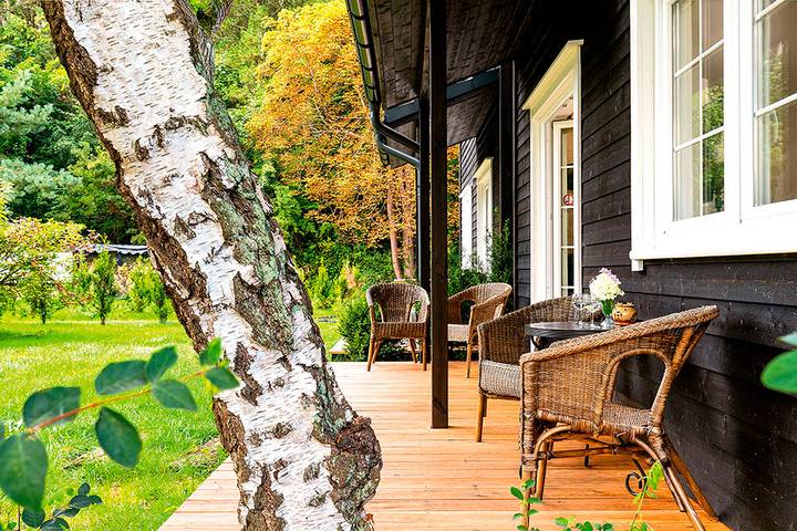 Ferienhaus für 6 Personen, mit Terrasse und Garten sowie Sauna in Mielno - 3