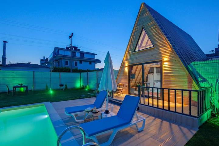 Ferienhaus für 5 Personen, mit Garten und Pool sowie Ausblick in Ägäisregion - 4