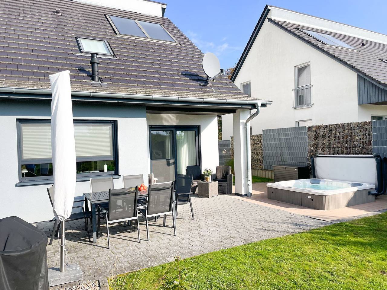 Luxus-Ferienhaus Benvenuti in Göhren-Lebbin, Mecklenburgische Seenplatte