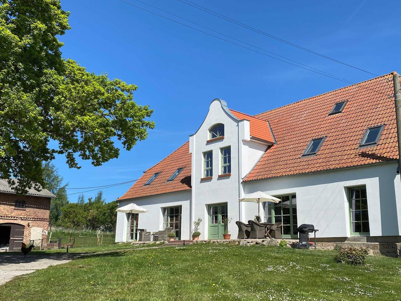 Gutshaus Kranichflug - Ferienwohnung Feldhase in Kenz-Küstrow, Vorpommern