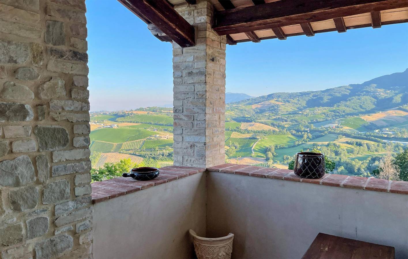Ferienhaus für 5 Personen mit Terrasse in Montedinove, Ascoli Piceno Provinz