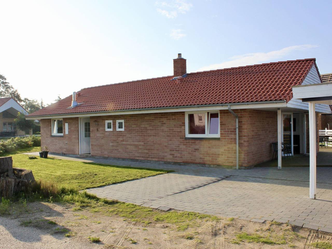 Familienfreundliches Ferienhaus mit Whirlpool, Sauna und Ofen in Humble, Langeland