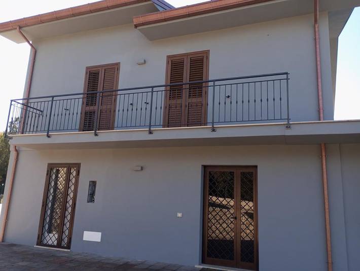 Cottage pour 2 personnes, avec vue et jardin, animaux acceptés dans Santopadre
