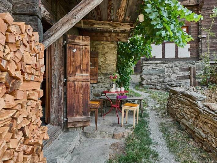 Casino Unterstalden in Visperterminen, Walliser Alpen