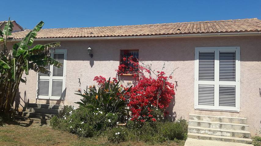 Chambre d’hôte pour 2 personnes, avec jardin à Canale-di-Verde
