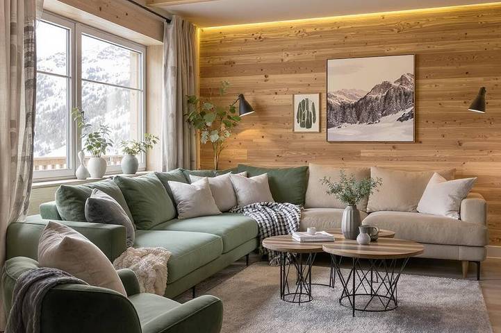 Hütte für 10 Personen, mit Balkon in Jochberg