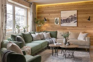 Hütte für 10 Personen, mit Balkon in Jochberg