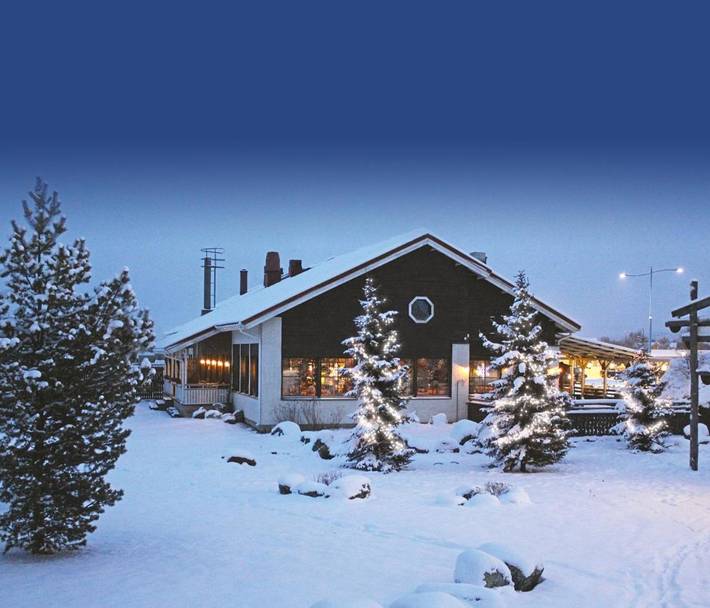 Hôtel pour 4 personnes, avec jardin ainsi que terrasse et sauna à Ivalo - 4