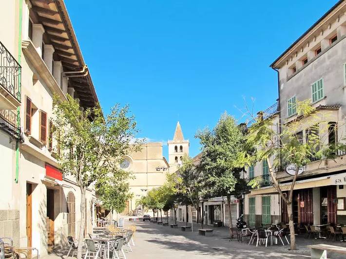 Ferienhaus für 4 Personen, mit Terrasse und Pool in Porreres