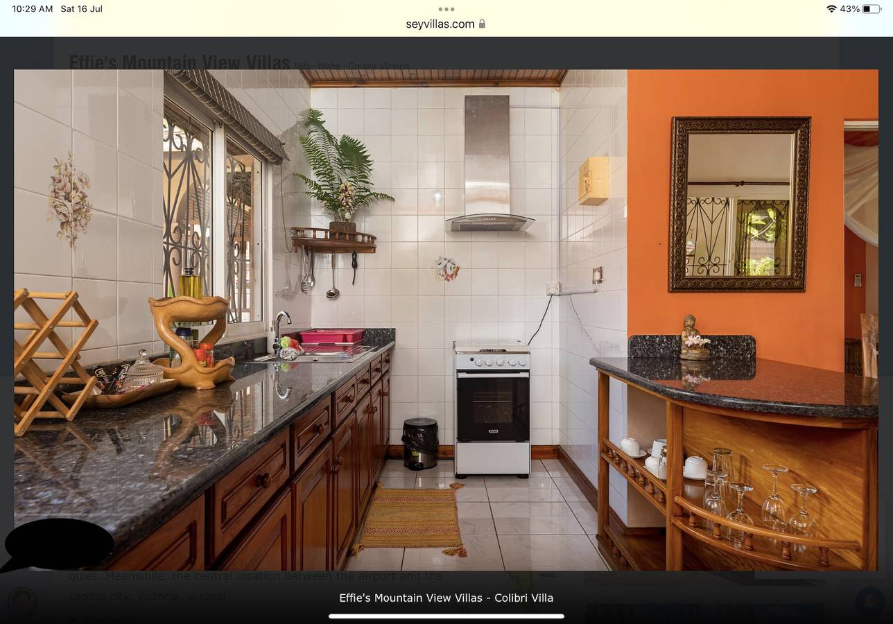 Effie’s Mountain View Villa Coco Villa in Mahé