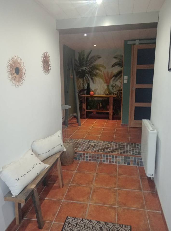 Chambre d’hôte pour 3 personnes, avec jardin