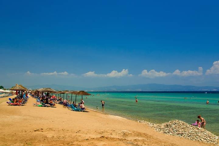 Ganze Wohnung, Ferienwohnung für 4 Personen mit Garten in Chalkidiki