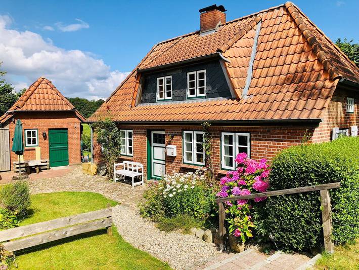 Ferienhaus für 4 Personen, mit Ausblick und Garten, mit Haustier in Langballig und Umgebung