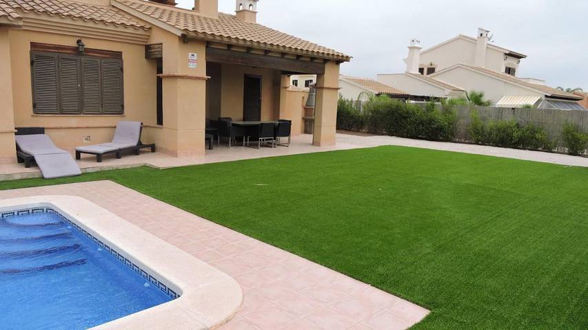 Casa rural para 8 personas, con Terraza y Jardín además de Piscina y Vistas en Fuente Álamo de Murcia