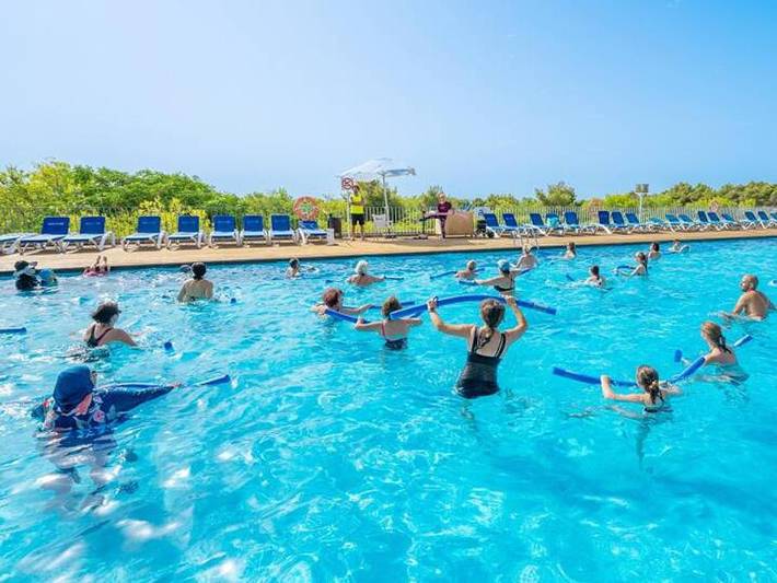 Camping Vilanova Park - Chalet 4 personen - S150 - Klimaanlage - TV - Bettwäsche - Endreinigung in Vilanova i la Geltrú, Garraf