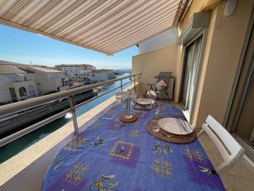 Gîte pour 4 personnes, avec terrasse à Sète