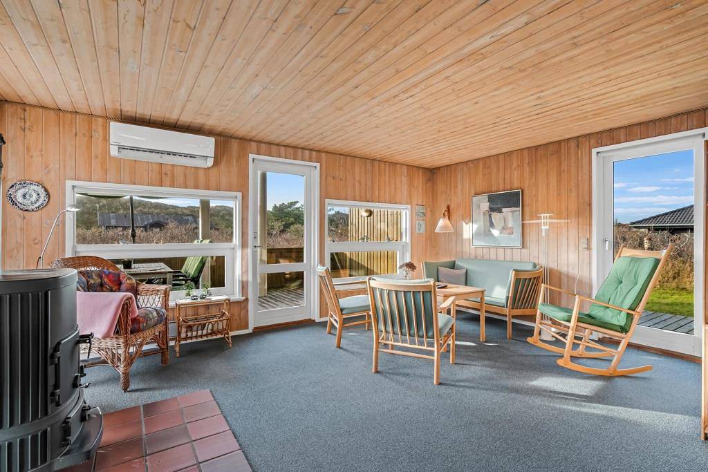 Schönes, helles und sehr gut gepflegtes Ferienhaus mit Sauna. in Henne, Varde
